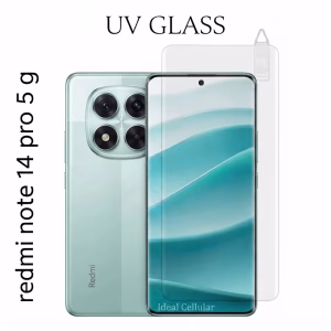 گلس UV شیائومی NOTE 14 pro 5G با بالاترین کیفیت و سایر اکسسوری های شیائومی از سایت احمدپور با ارسال به کل کشور.