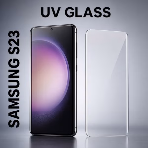 خرید و قیمت گلس UV گوشی سامسونگ S23 نصب تخصصی گلس یووی در شیراز با پوشش کامل در فروشگاه لوازم جانبی احمدپور